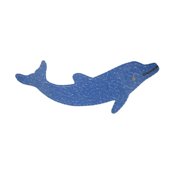 Mosaic Tile Dolphin Medium