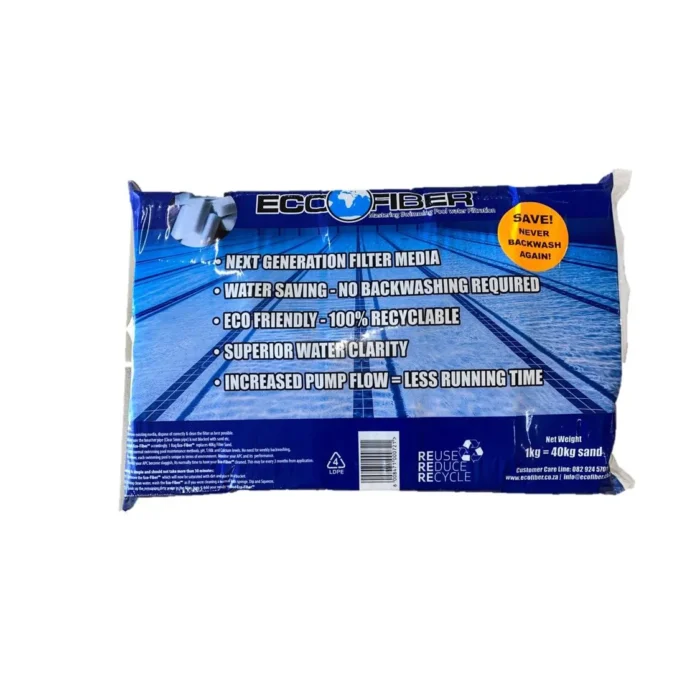 ECO-FIBER Swimming pool Filter Medium - 1kg