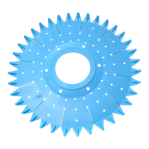 SC Sweepa 36 finned disc turquoise Aqua Max