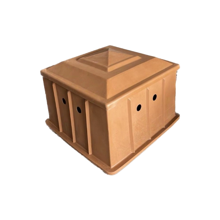 pool boxes – green, brown, grey 1200mm x 1200mm