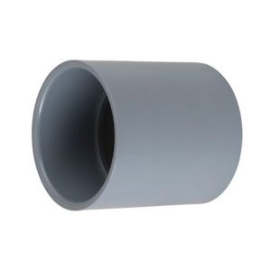 Aqua Max Straight Connector 50mm | Grey | PVC | 50 Pack